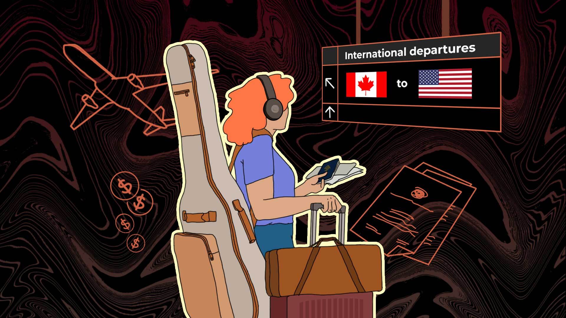 Canadian artists cross over to the U.S. to kickstart their international music careers.