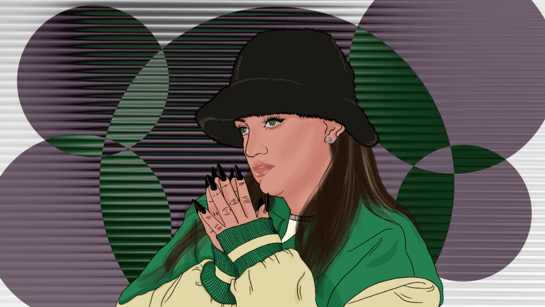 Caleigh Barker, singer-songwriter, sound engineer and producer.